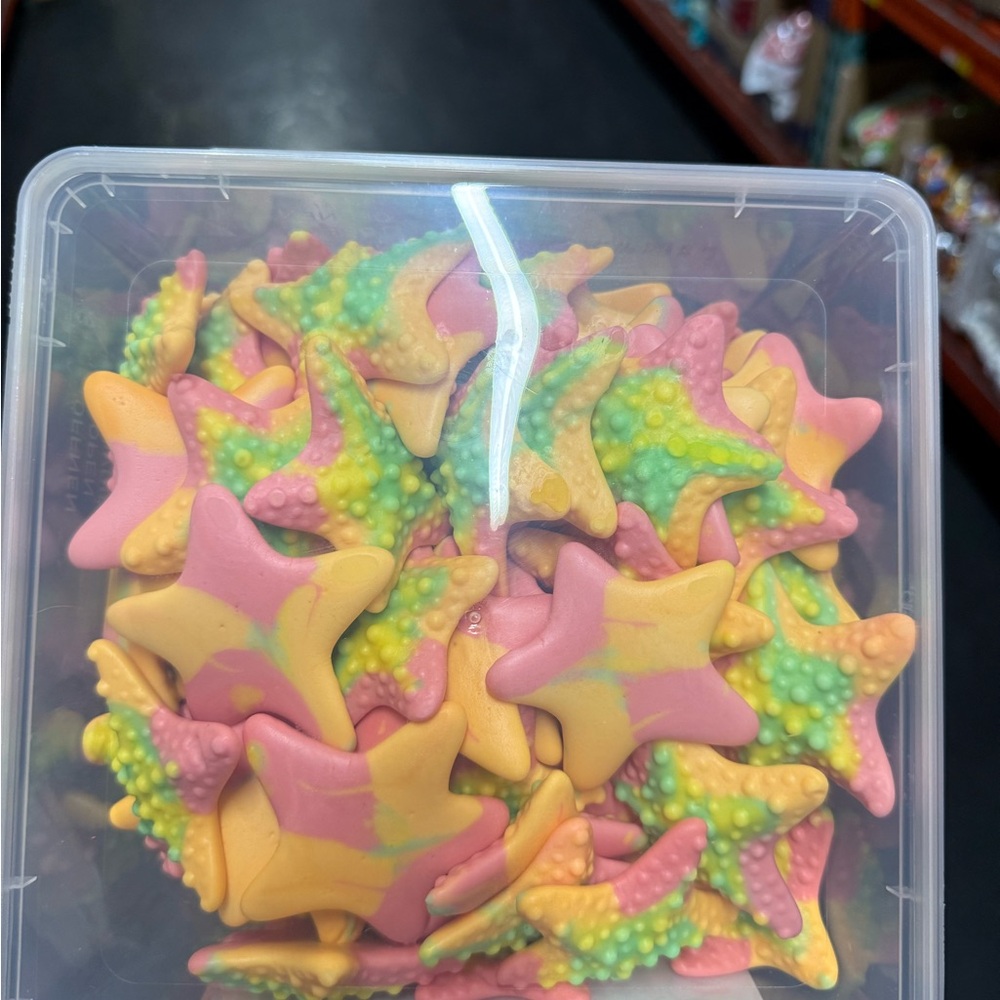 Colorful Star-Shaped Party Candies